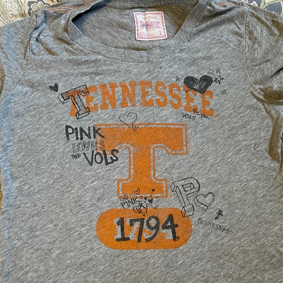 Victoria’s Secret Pink UT Vols Baby tee L - Picture 4 of 5